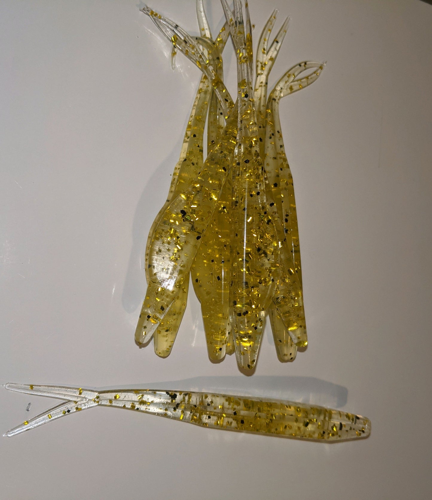 5" Fluke-styke Jerkbait (Golden Bling) 10-Pack
