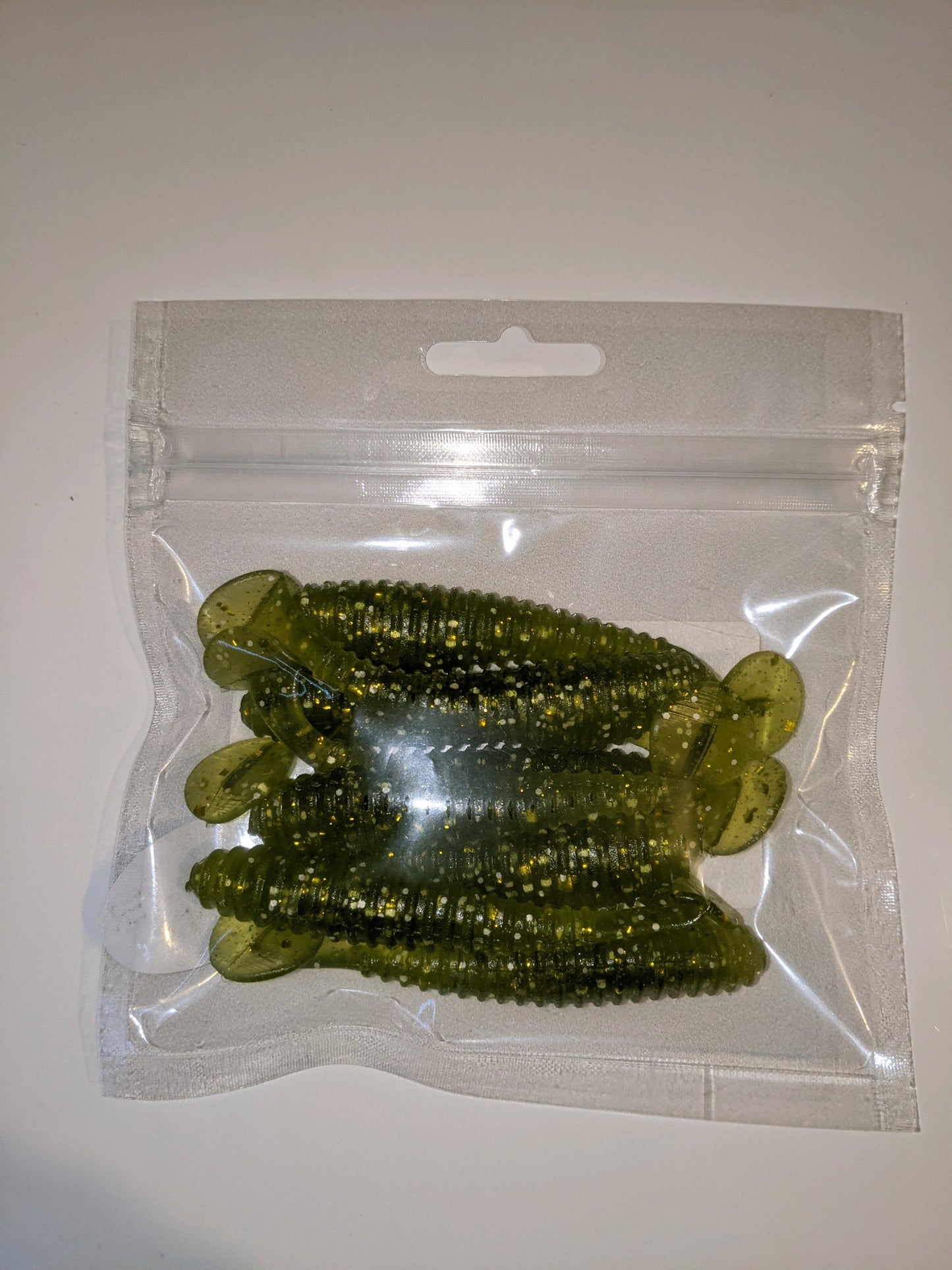 3.5" Ripper Swimbait (Watermelon Gold/White) 10-Pack