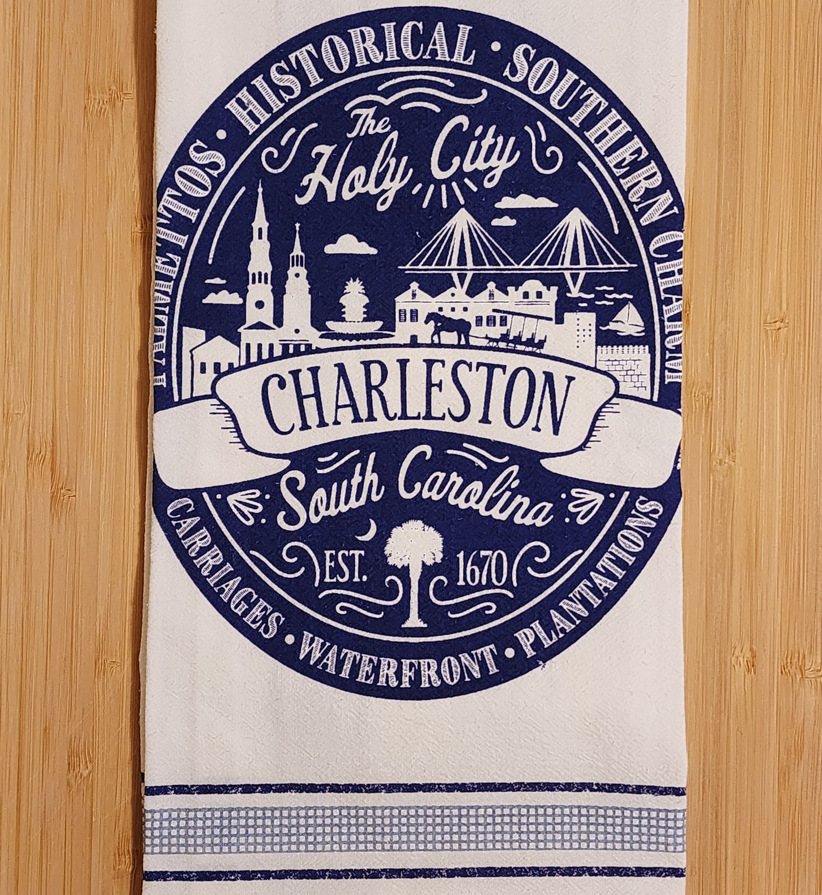 Box of Charleston Tea Towels