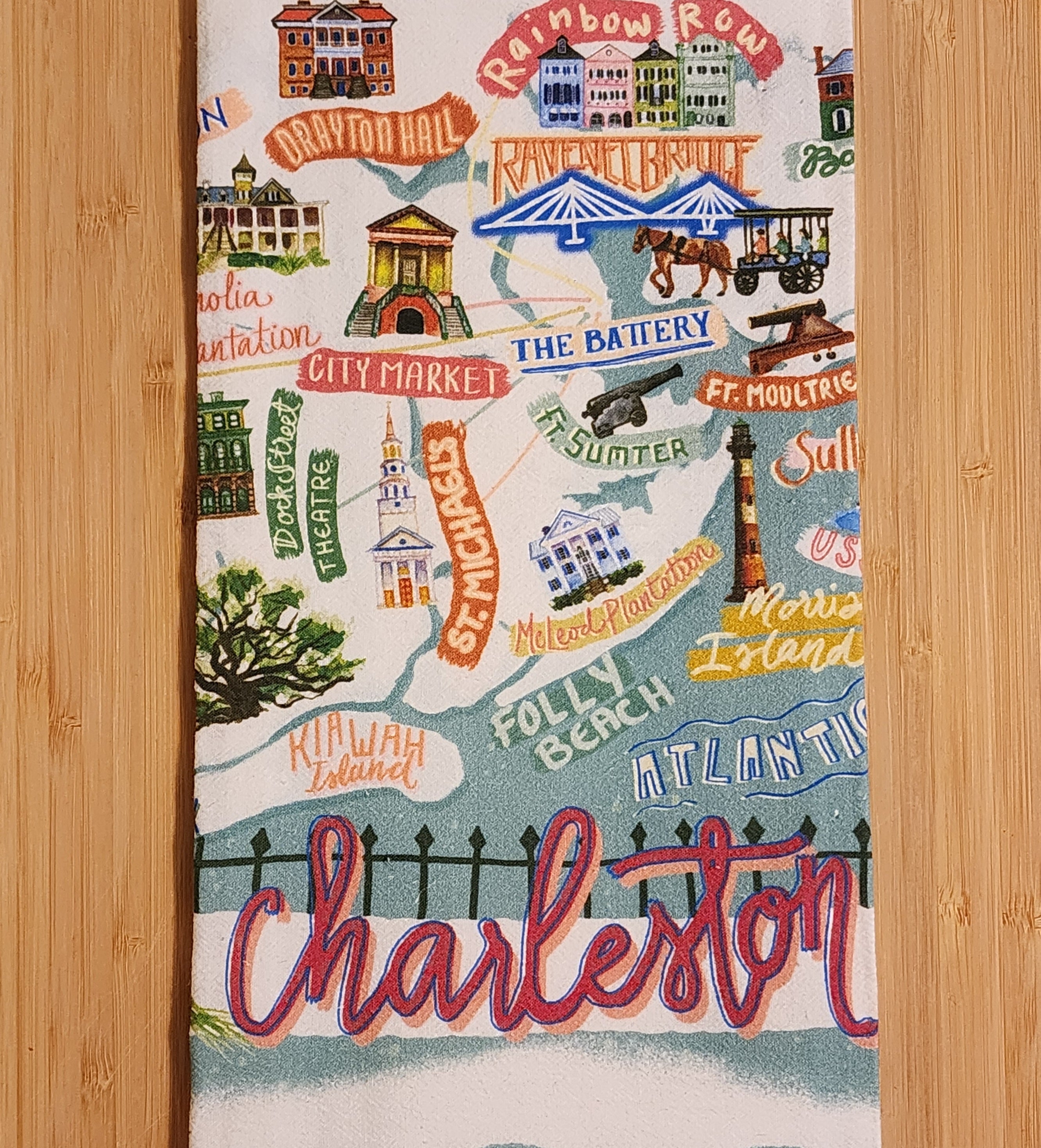 Box of Charleston Tea Towels - Thumbnail 3