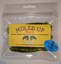 3.5" Ripper Swimbait (Watermelon Gold/White) 10-Pack