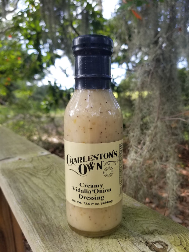 vidalia onion dressing Creamy by Boswell's Beanery grilled meats Is someone cutting onions? ,